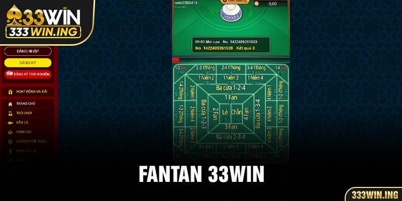 Fantan 33win