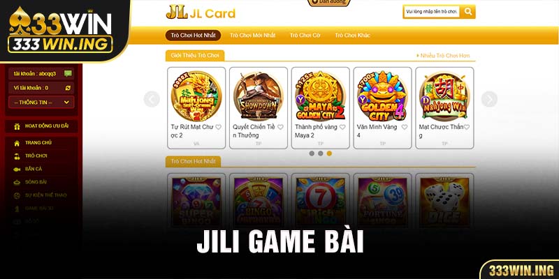 JILI Game Bài